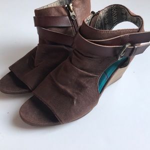 Blowfish Bush’s Wedges Size 7.5